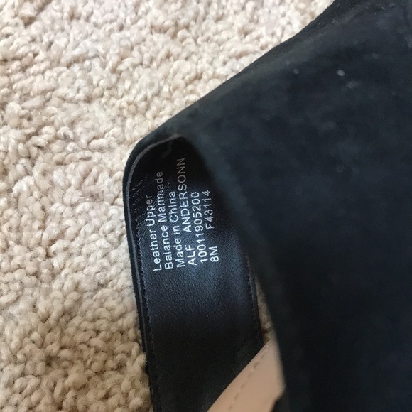 Alfani Step N Flex SZ 8M black suede sandals . - Picture 7 of 8